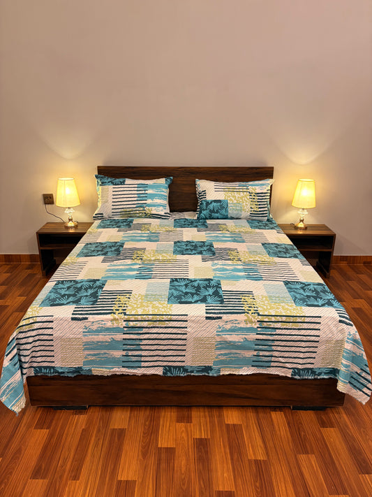 Bloomveil Bed Sheet Perot Green