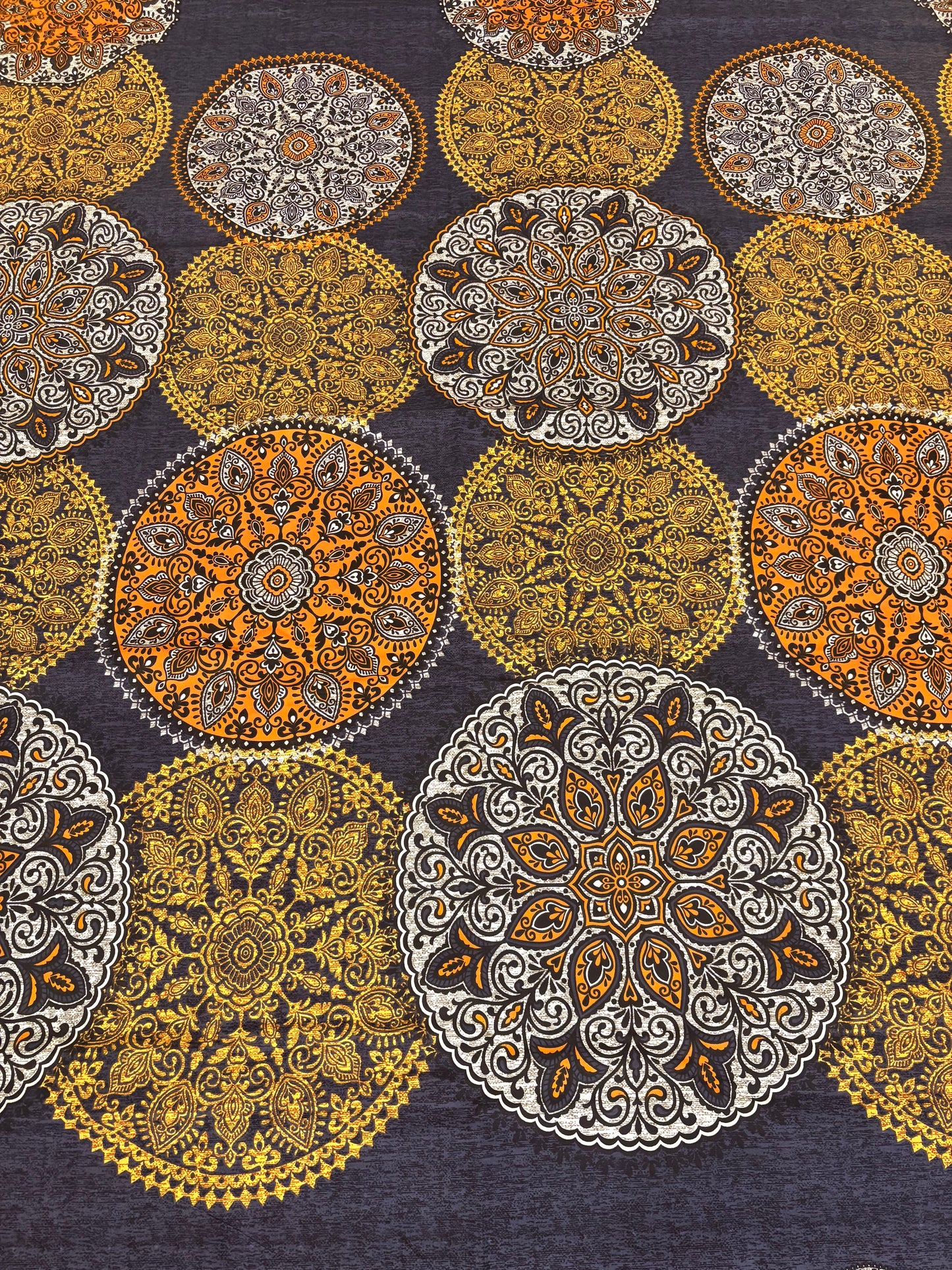 Bloomveil Bed Sheet – Sunfire (Gold)