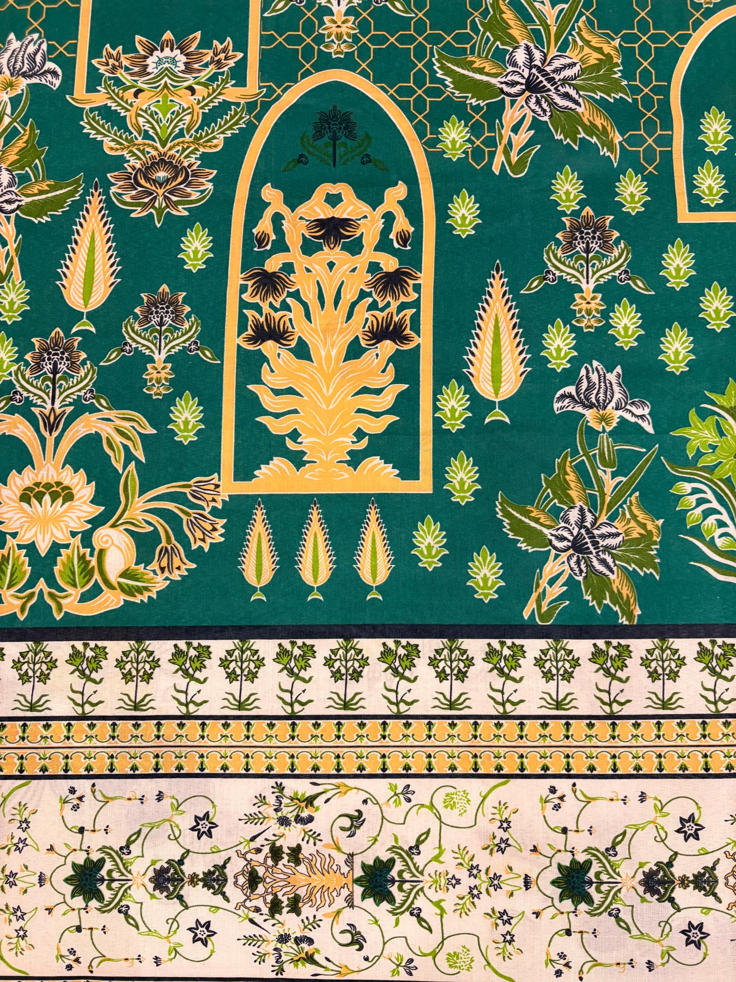 Premium Cotton Bed Sheet Plain Green