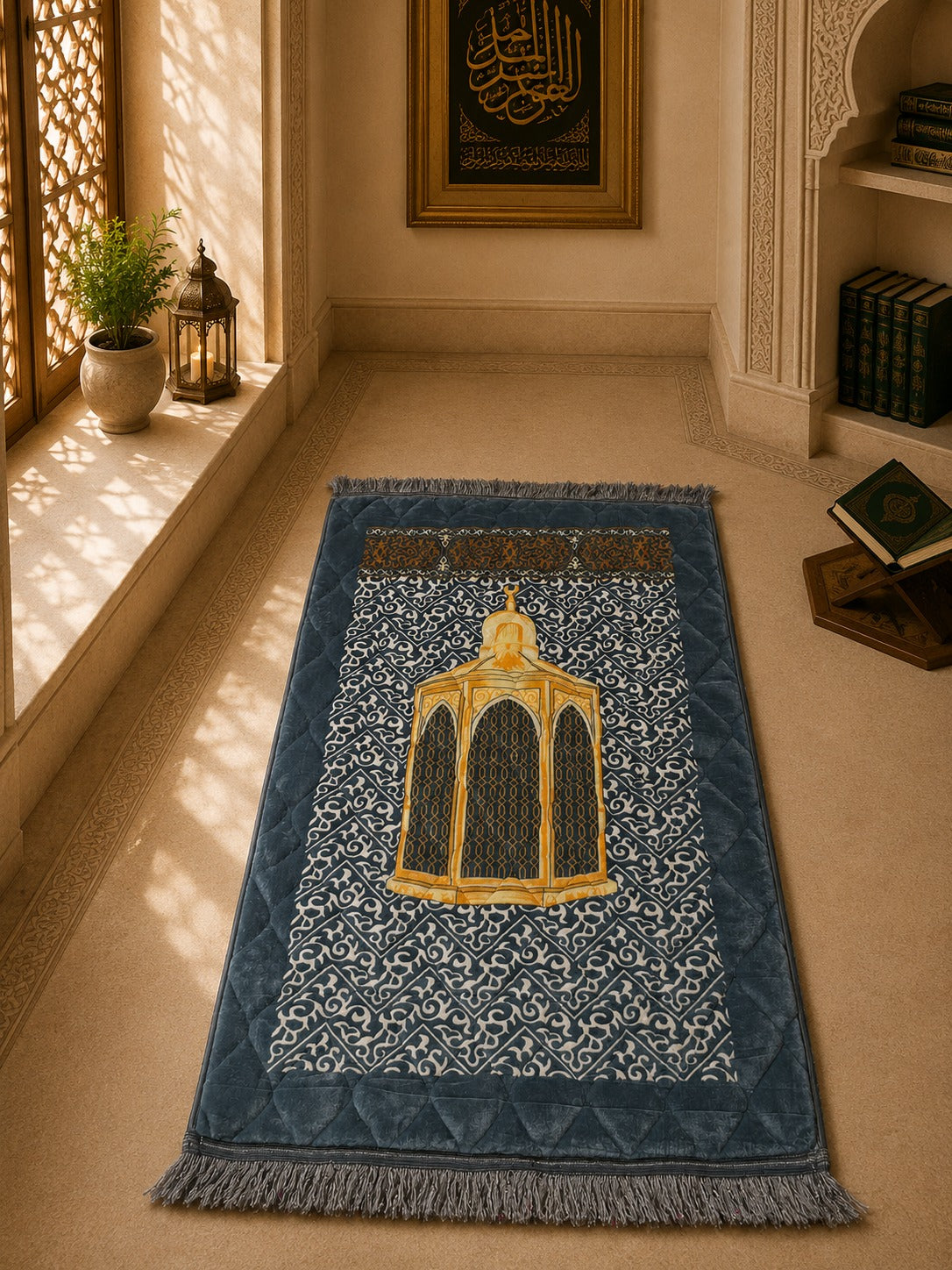 Taqwa Prayer Mat - Azure Qubba