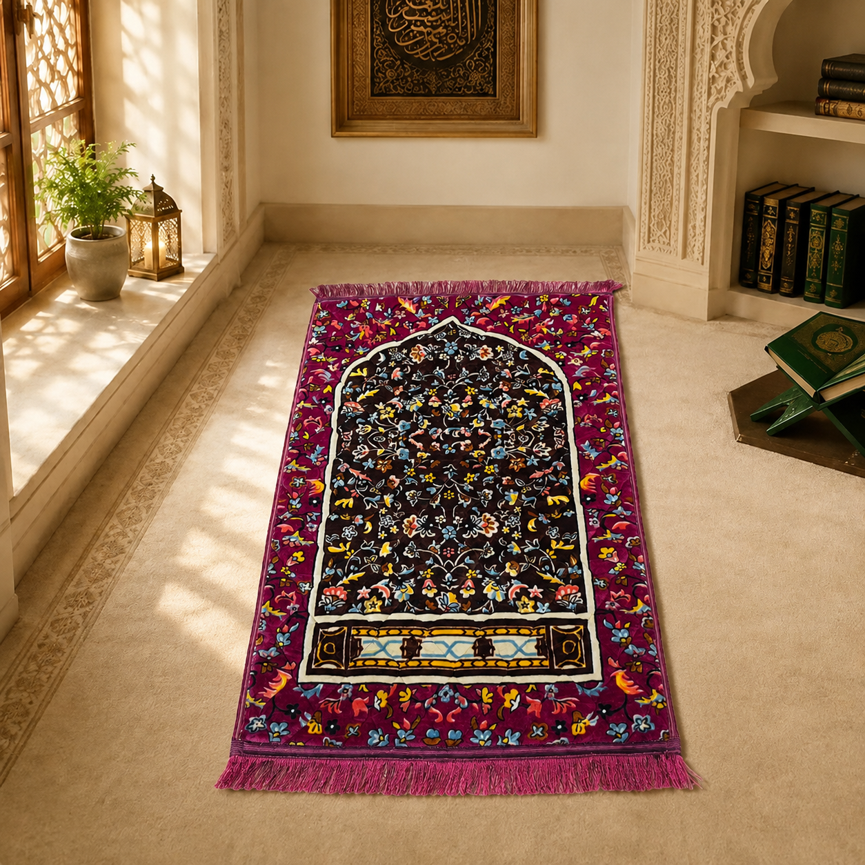 Mataaf Prayer Mat – Rose