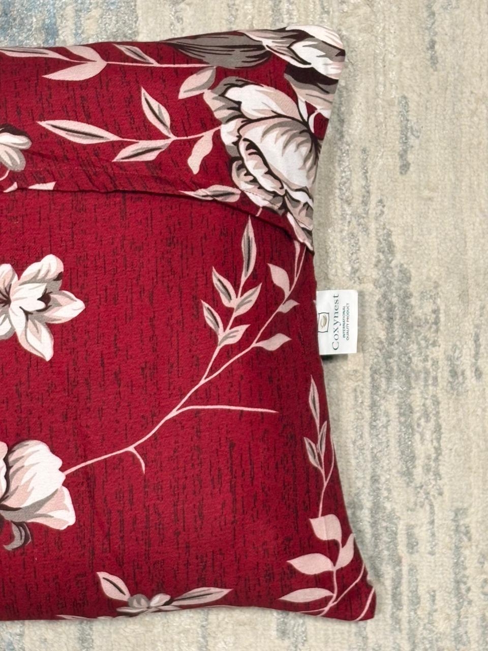 Printed Cushion Covers - ASH PETAL