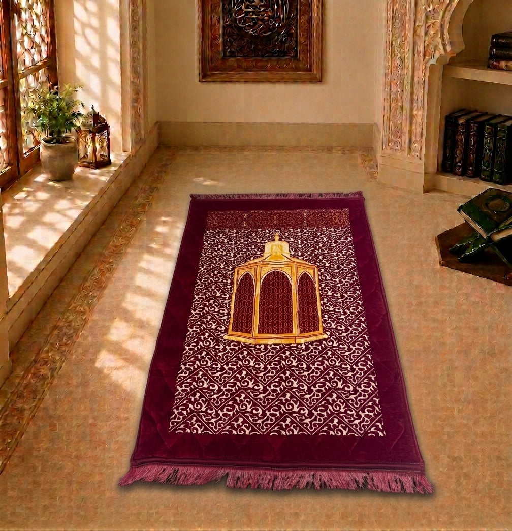 Taqwa Prayer Mat - Ruby Lantern