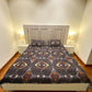 Bloomveil  3 Pcs King Size  Bed Sheet - Bronze Onyx