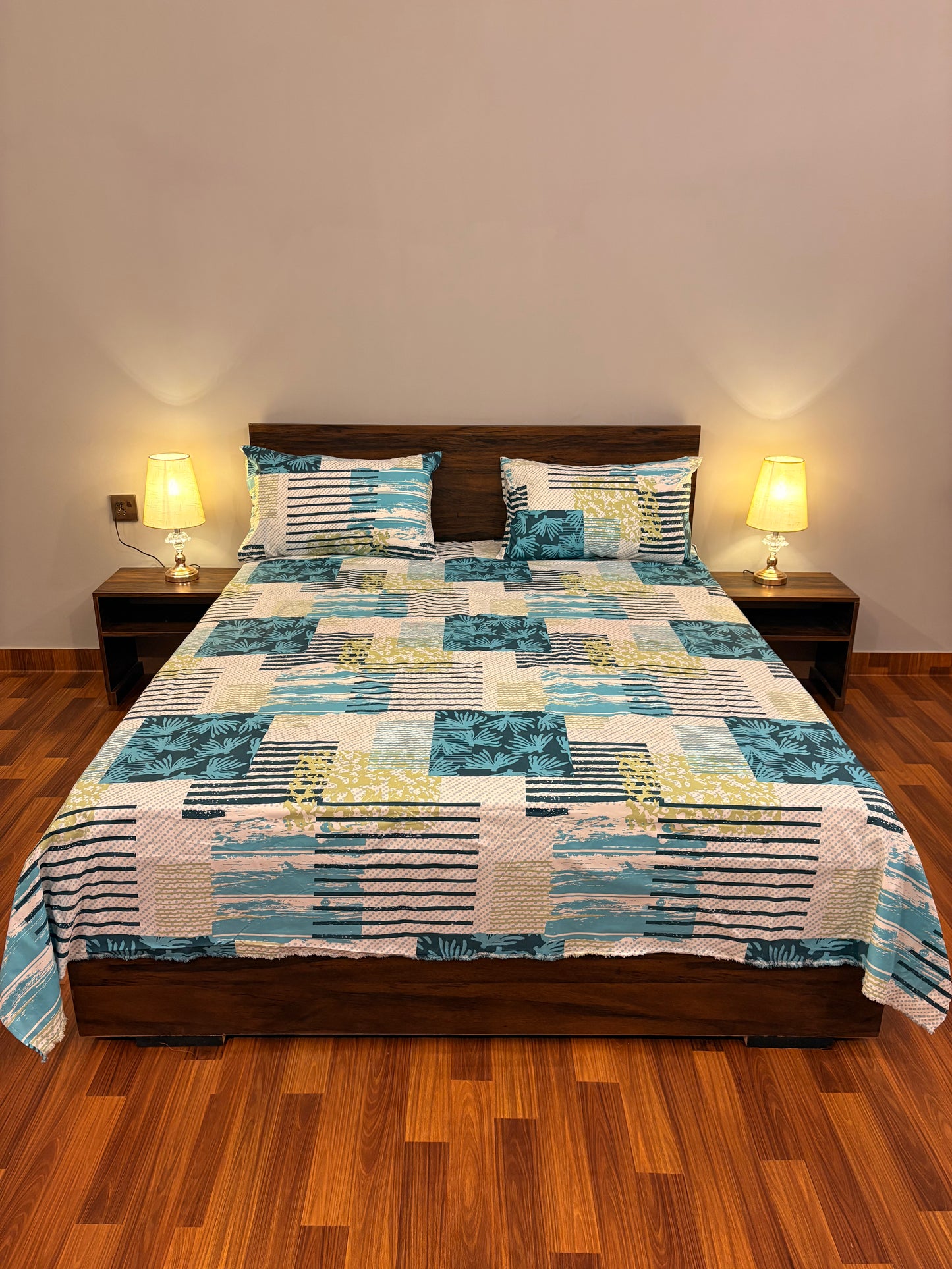 Bloomveil Bed Sheet Perot Green