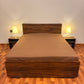 Waterproof Mattress Protector Brown