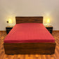 Waterproof Mattress Protector Red