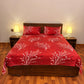 Bloomveil Bed Sheet Classic Red