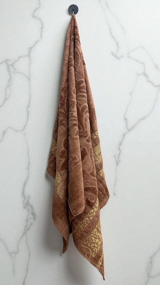 Havenloom Bath Towel - Coffee Brown