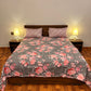 Premium Cotton Bed Sheet Garden Pink
