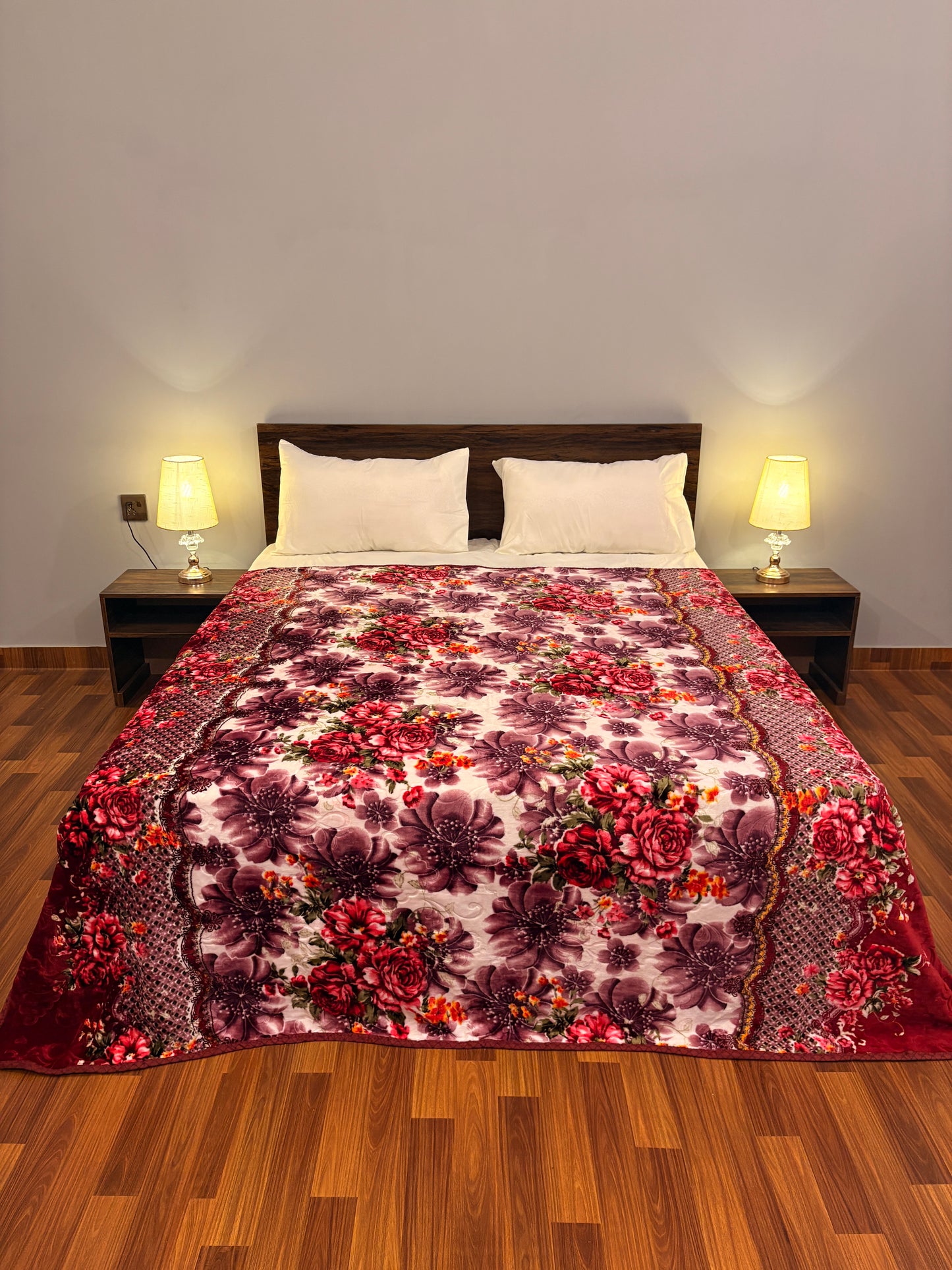 Bloomhaven AC Blanket Rosy Glow