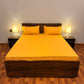 Elegant Fitted Bed Sheet Butter Yellow