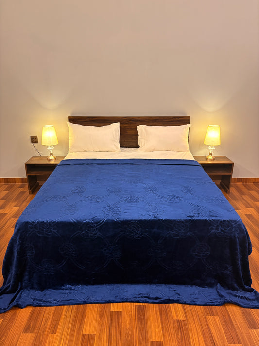 Cloudrest AC Blanket Flannel Blue