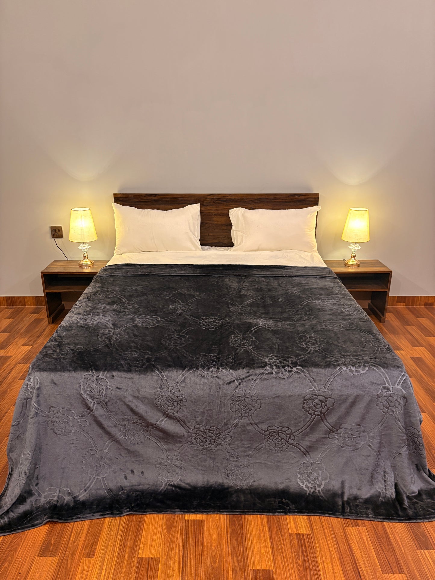 Cloudrest AC Blanket Flannel Grey