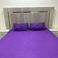 Elegant Fitted Bed Sheet King Size - Purple