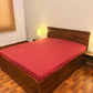 Waterproof Mattress Protector Red