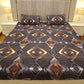 Bloomveil  3 Pcs King Size  Bed Sheet - Bronze Onyx