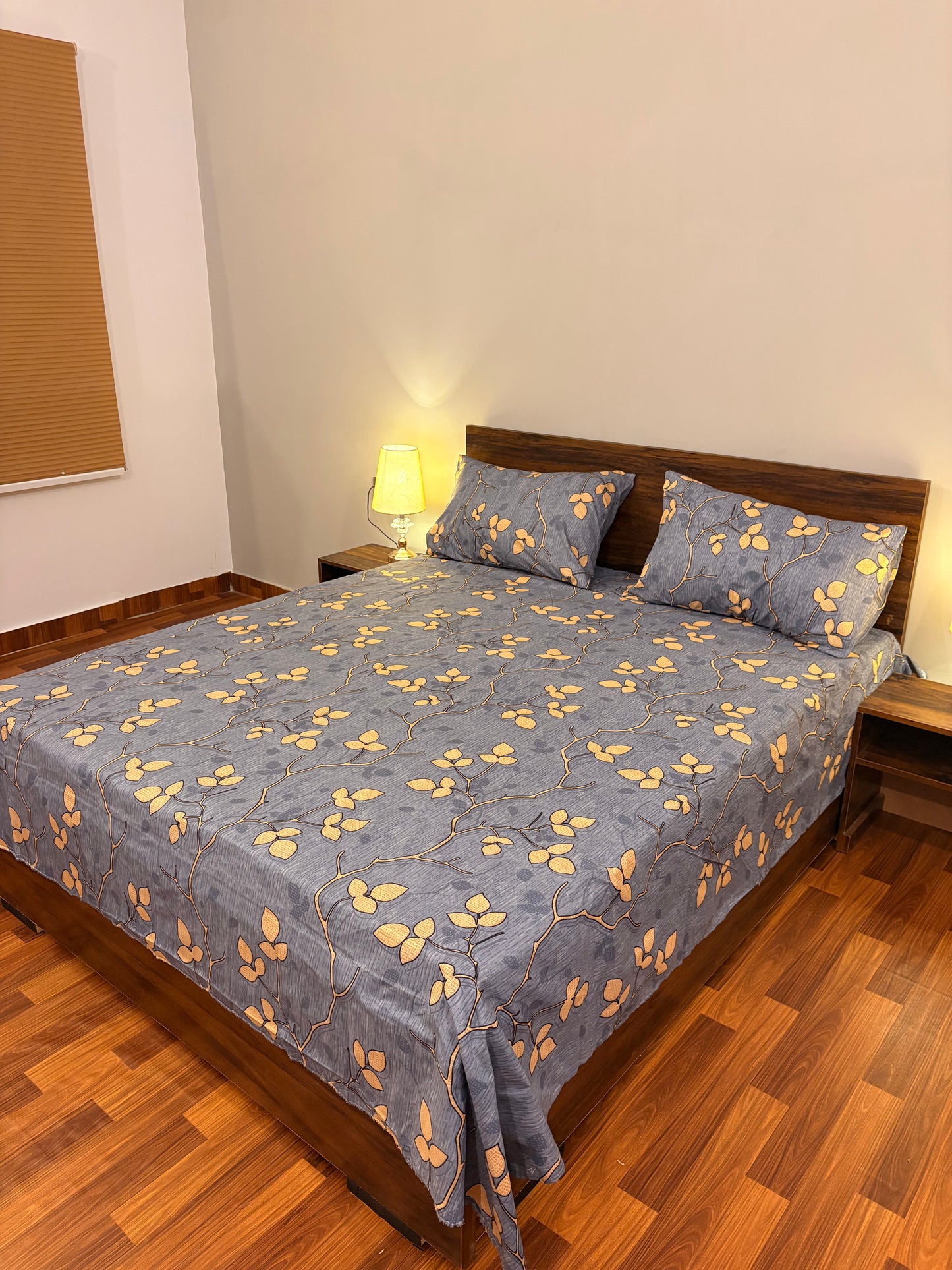 Bloomveil Bed Sheet Fresh Light Blue