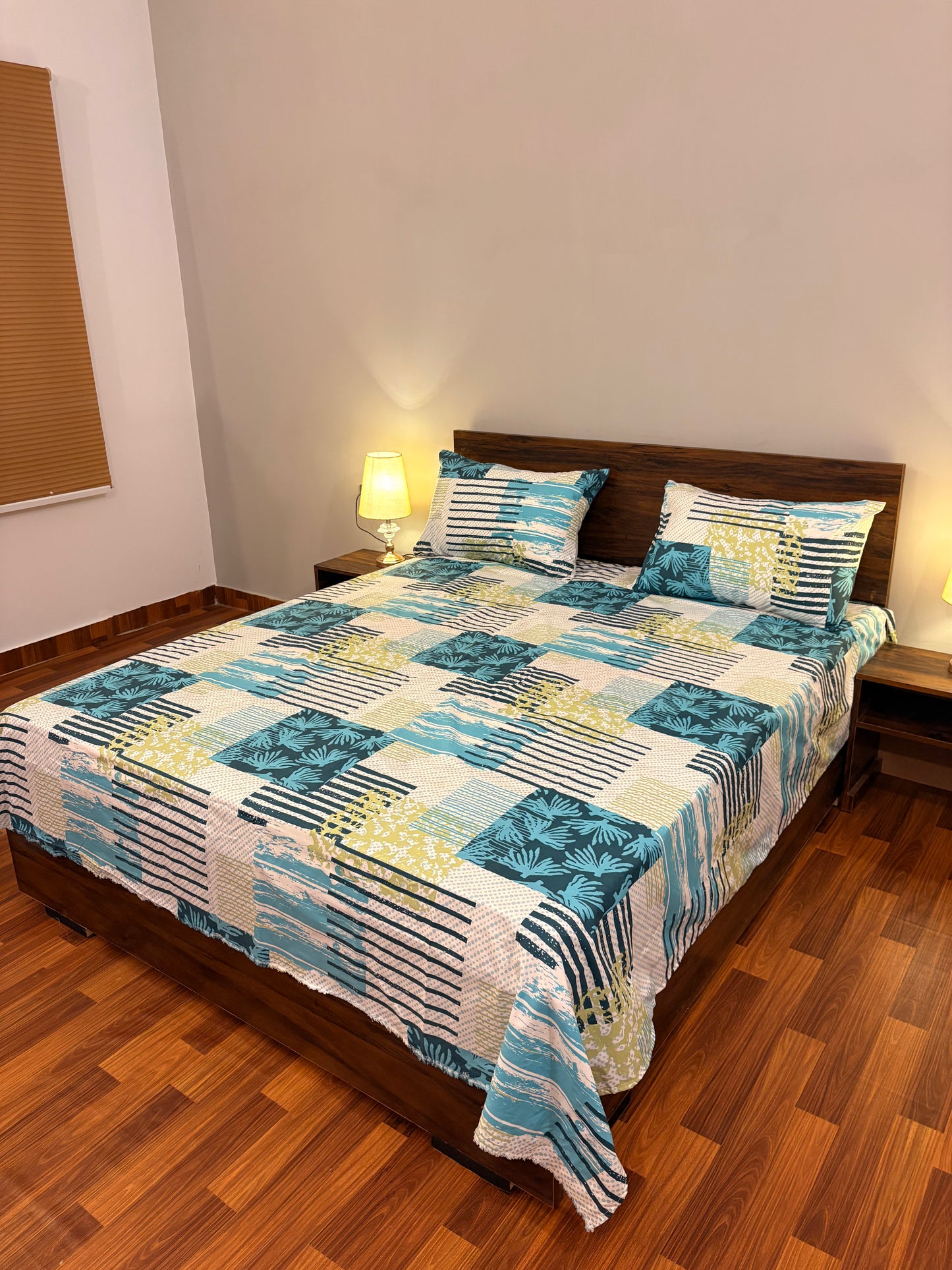 Bloomveil Bed Sheet Perot Green