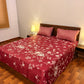 Premium Cotton Bed Sheet Petal Ash