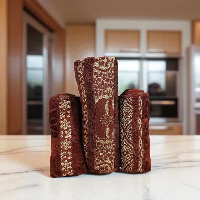 Havenloom Hand Towel - Chestnut Brown