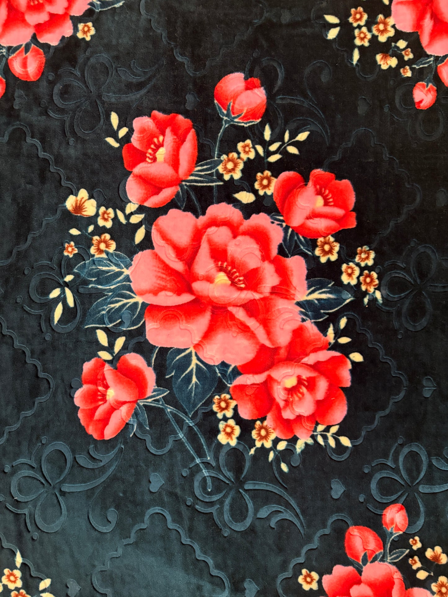 Bloomhaven Ac Blanket Twilight Rose