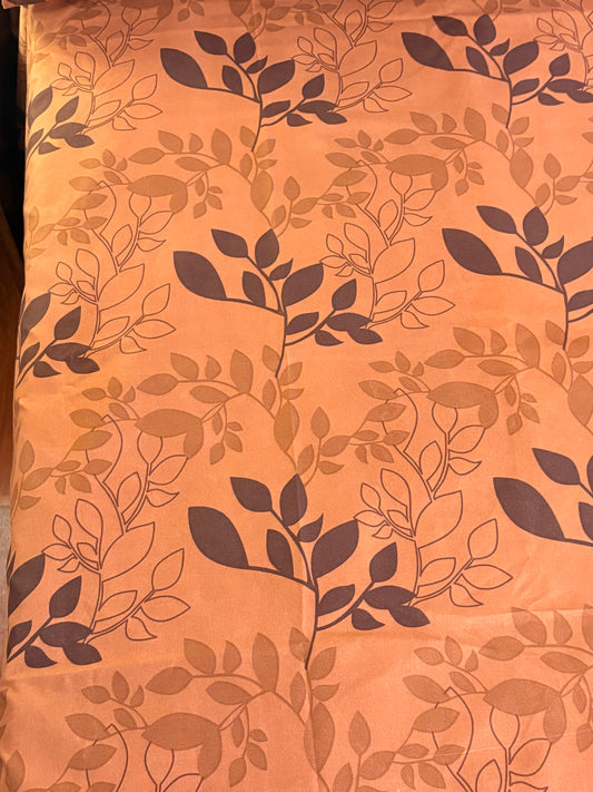 Bloomveil Bed Sheet Classic Brown