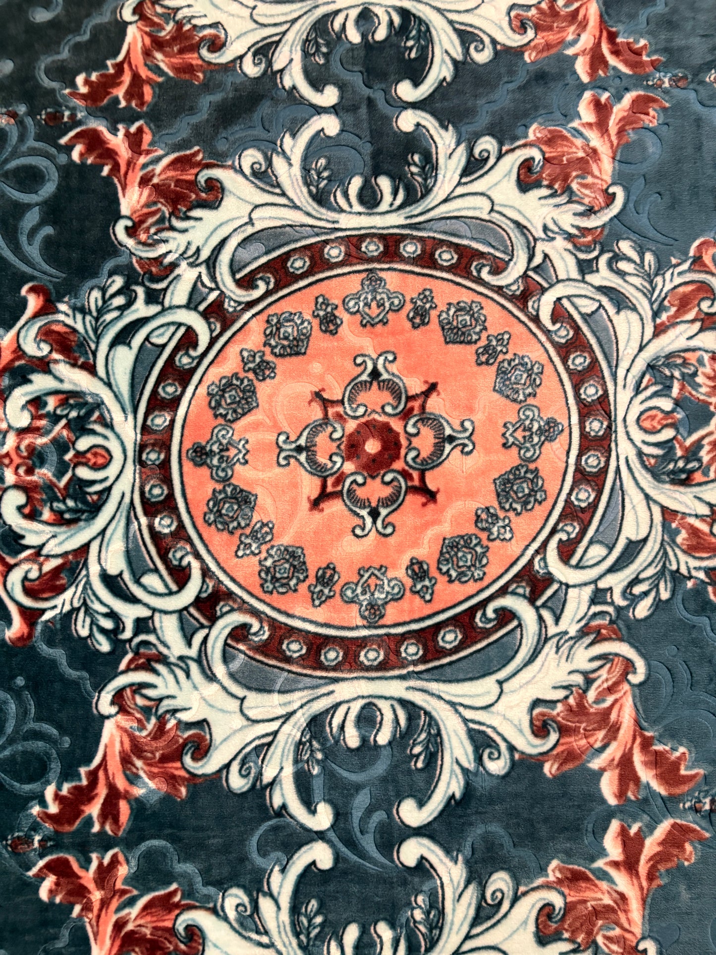 Bloomhaven AC Blanket Ocean Teal