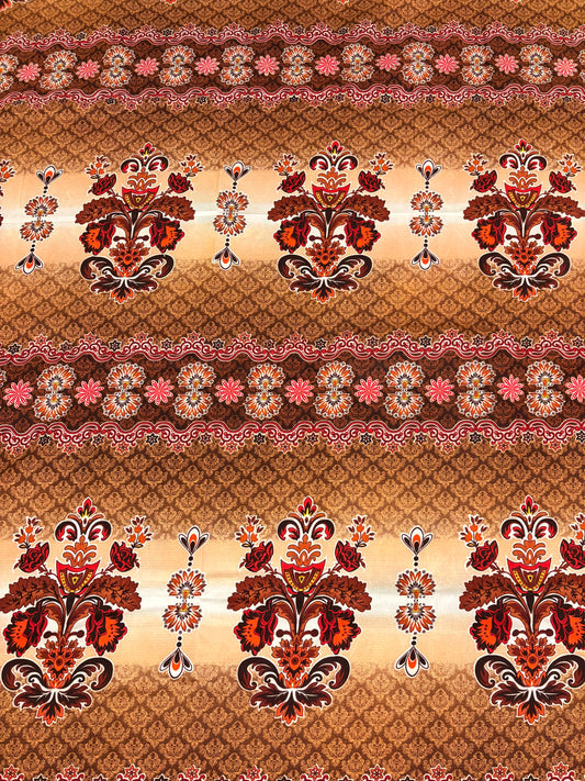 Bloomveil Bed Sheet Rose Brown