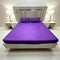 Elegant Fitted Bed Sheet King Size - Purple