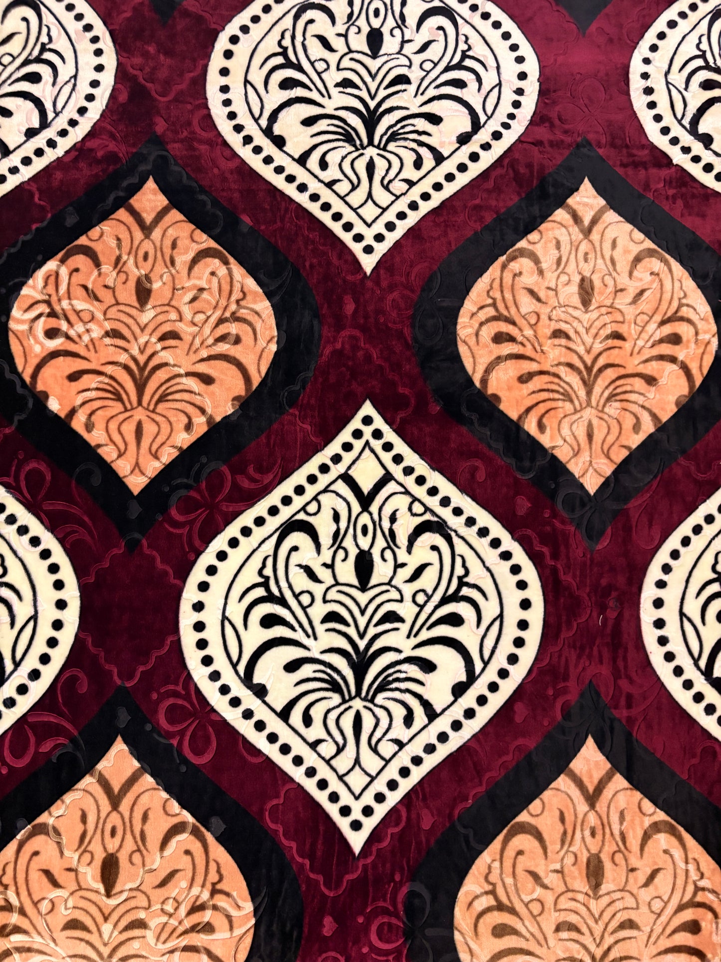 Bloomhaven AC Blanket Midnight Petal