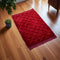 Noor-e-Sukoon Prayer Mat - Crimson Red