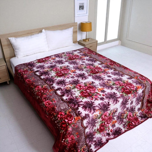 Bloomhaven Ac Blanket - Rosy Glow