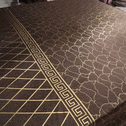 Haven Luxe 3 Pcs Bed Set King Size - Brown
