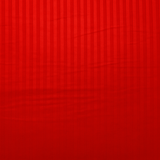 Elegant Fitted Bed Sheet King Size - Crimson Red