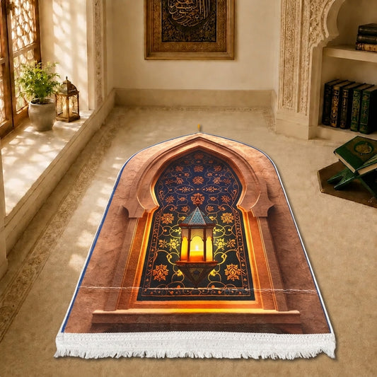Turkish Prayer Mat - DarkBlueLantern