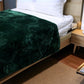 Cloudrest AC Blanket Flannel Double Bed- Green