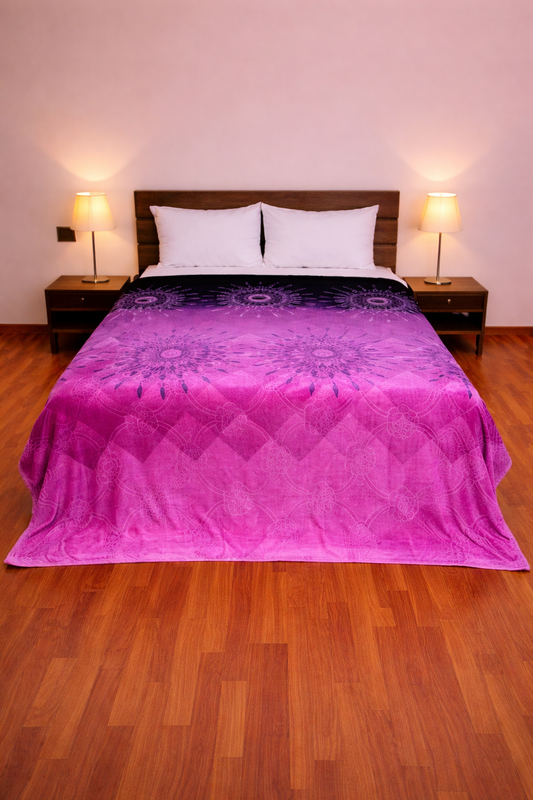 Heaven AC Blanket Pink Mandala