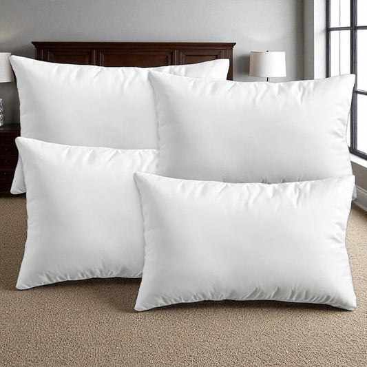 Cloudform White Cotton Pillow