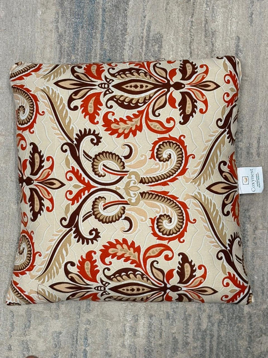 Printed Cushion Covers - CRIMSON PETAL