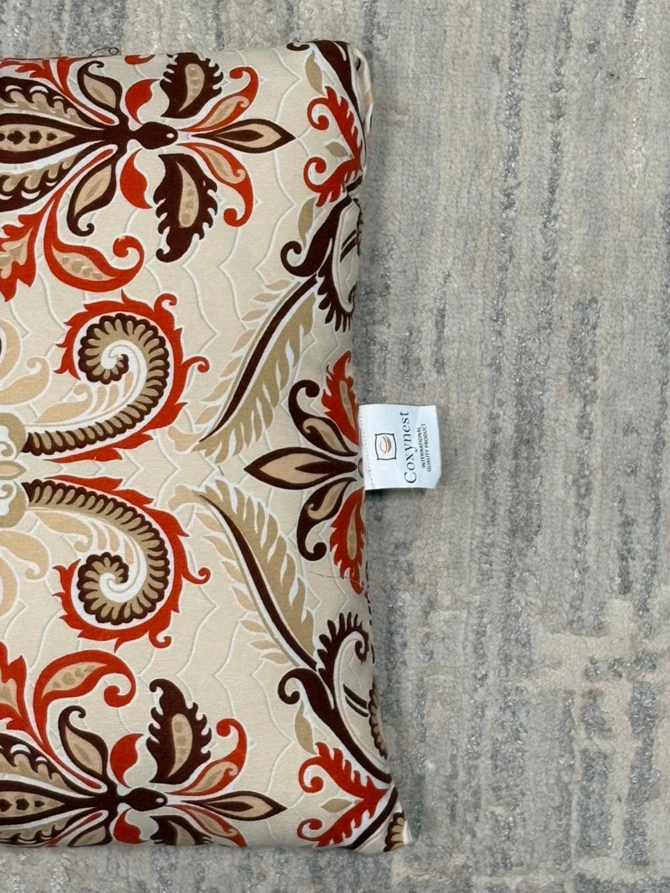 Printed Cushion Covers - CRIMSON PETAL