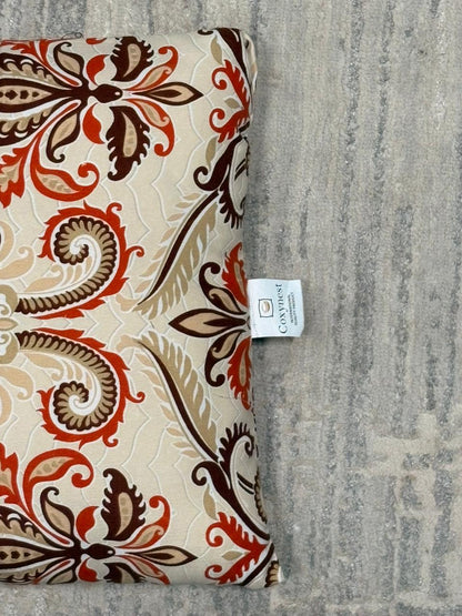 Printed Cushion Covers - CRIMSON PETAL