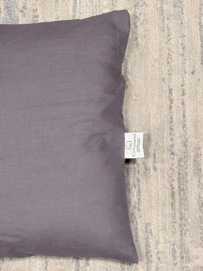 Pair Of Plain Cushion Cover - GRAY
