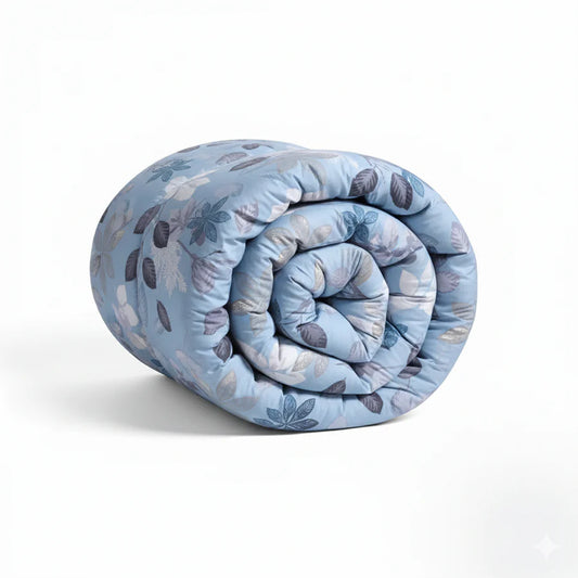 Minimal Comforter Light Gray