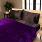 Cloudrest AC Blanket Flannel Double Bed - Purple