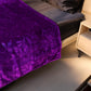 Cloudrest AC Blanket Flannel Double Bed - Purple