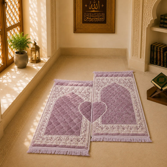 Mataaf Couple Prayer Mat - Royale