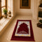 Taqwa Prayer Mat – Maroon Serenity
