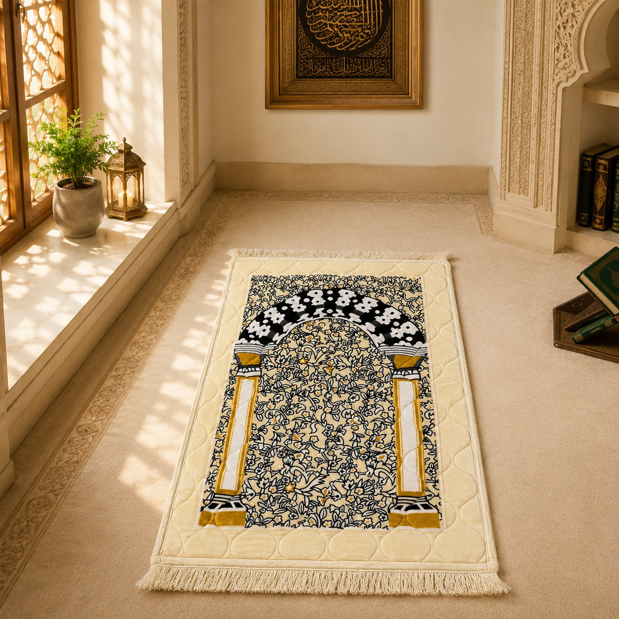 Taqwa Prayer Mat – Soft Noor