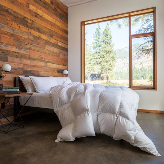 Snowveil Comforter — King Size Luxury Quilt
